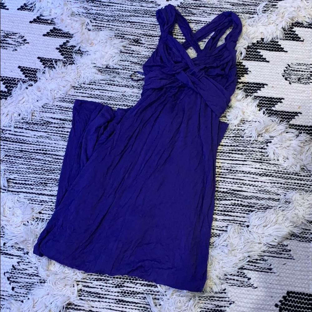 Maternity soft maxi dress size m